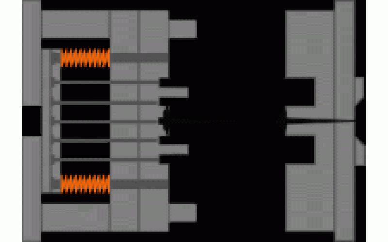 最簡(jiǎn)單的兩板模成型-深圳市模具廠整理提供