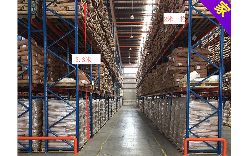 3格，2米一格*3=6米，  4個(gè)立柱， 12條橫梁